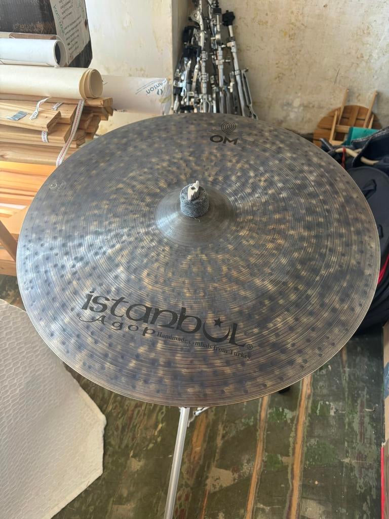 Istanbul Agop OM Series Ride - 22”, Musique & Instruments, Enlèvement, Comme neuf