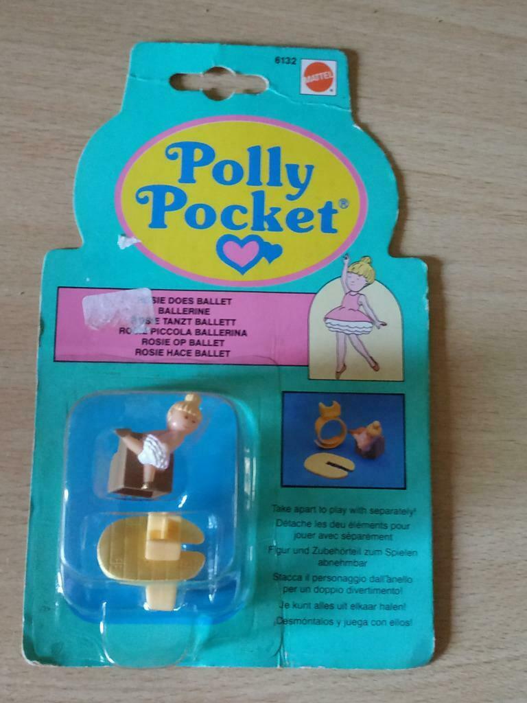 polly pocket ring met vintage beeldje, Verzamelen, Ophalen of Verzenden, Nieuw