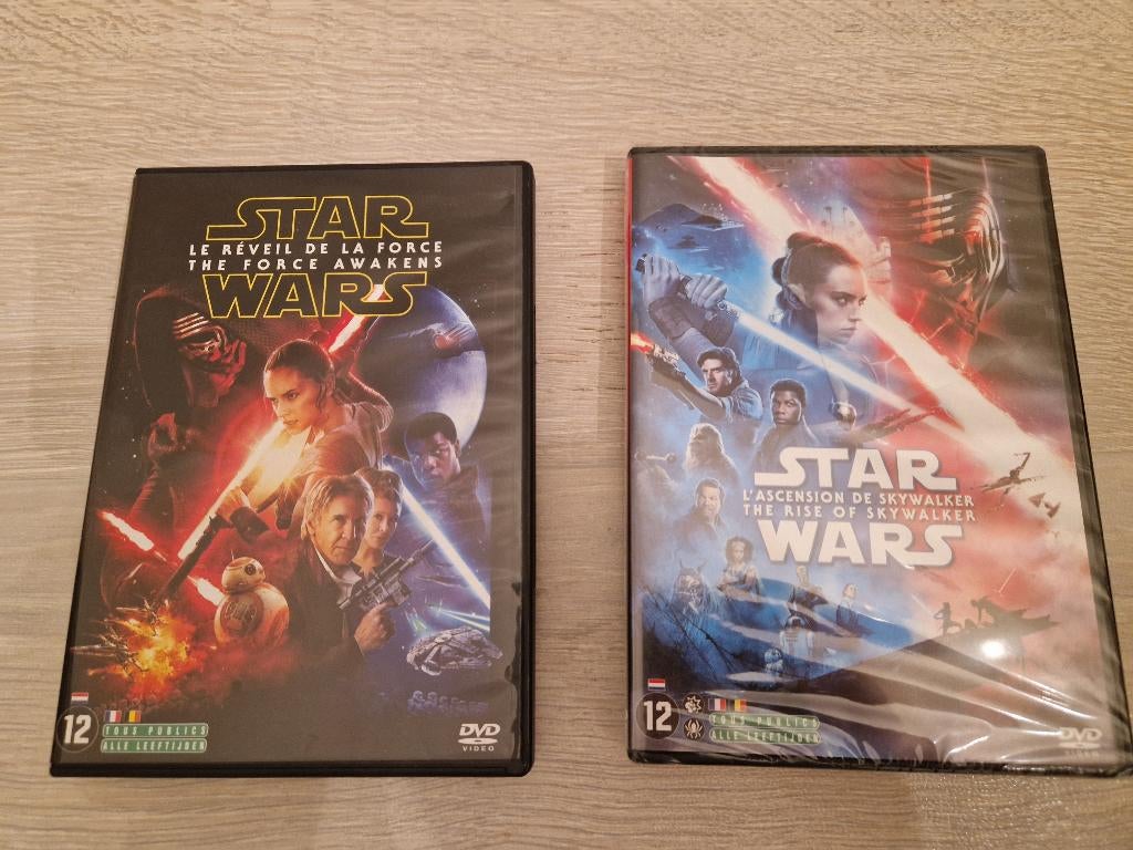 star wars dvd's The force awakens / the rise of skywalker, CD & DVD, DVD | Classiques, Enlèvement ou Envoi, Neuf, dans son emballage