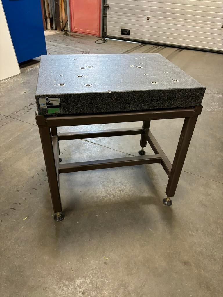Granieten meettafel vlaktafel vlakplaat op onderstel, Doe-het-zelf en Bouw, Ophalen of Verzenden