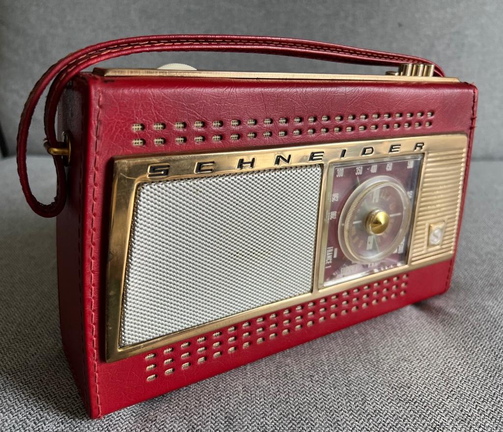 Vintage Radio "SCHNEIDER - Model Lutin" (Ref. : 8561722 B), Ophalen of Verzenden, Audio en Video