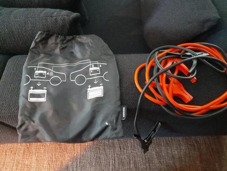 Nieuwe startkabels voor auto, Ophalen