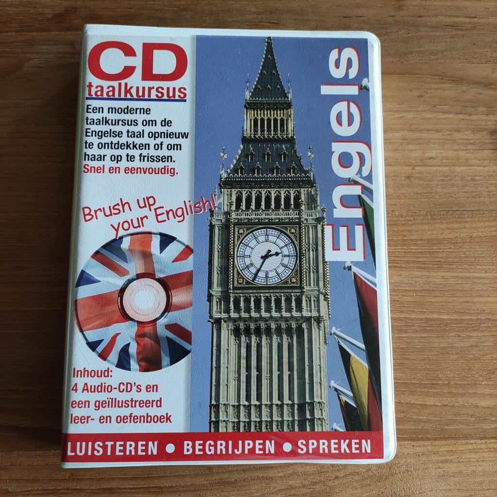 CD taalcursus Engels - boek & 4cd's., Ophalen, Gelezen