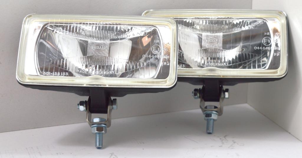 Projecteur Hella Comet 550 pour ancien rallye carbage run, Enlèvement ou Envoi, Utilisé, BMW