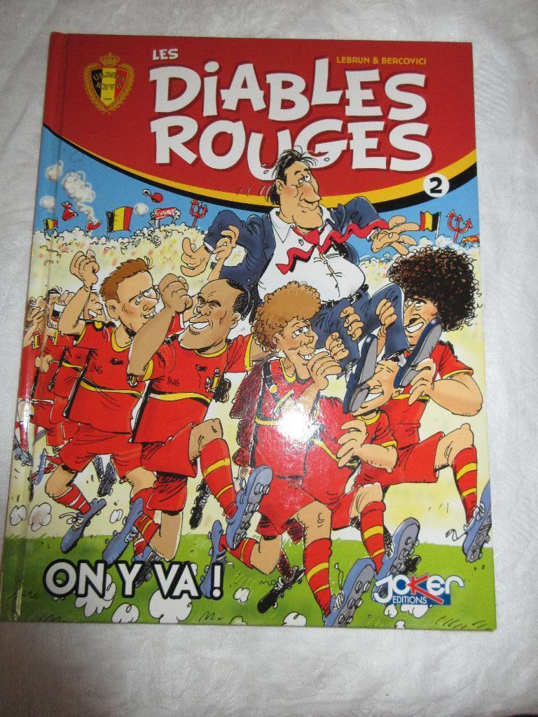 BD LES DIABLES ROUGES 2 Lebrun & Bercovici ON Y VA, Livres, BD, Enlèvement