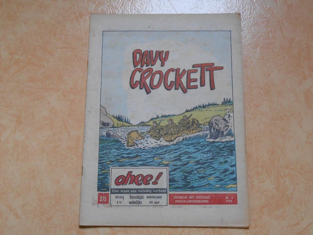 Ohee 375 Davy Crockett 1970., Une BD, Enlèvement ou Envoi, Neuf