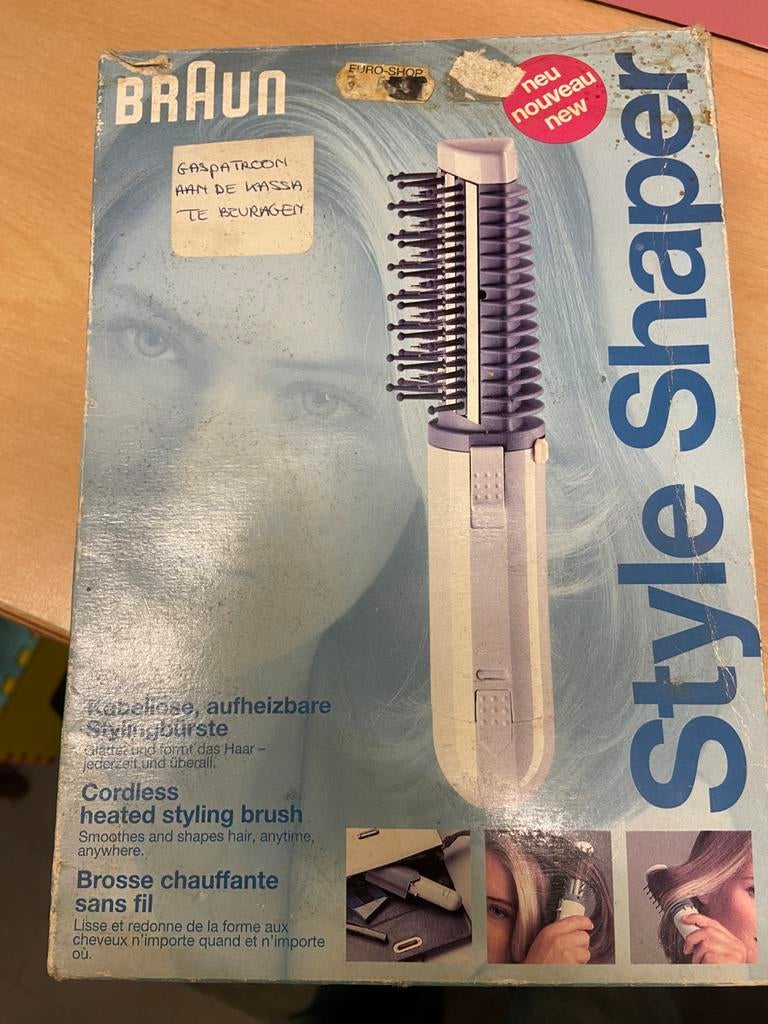 Braun style shaper HS3 en kruidvat professional krultang, Bijoux, Sacs & Beauté, Beauté | Soins des cheveux, Enlèvement ou Envoi