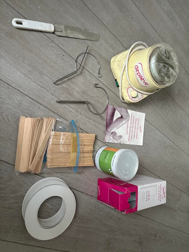 Wax kit depilève, Electroménager, Équipement de Soins personnels, Utilisé, Rasage ou Épilation, Enlèvement