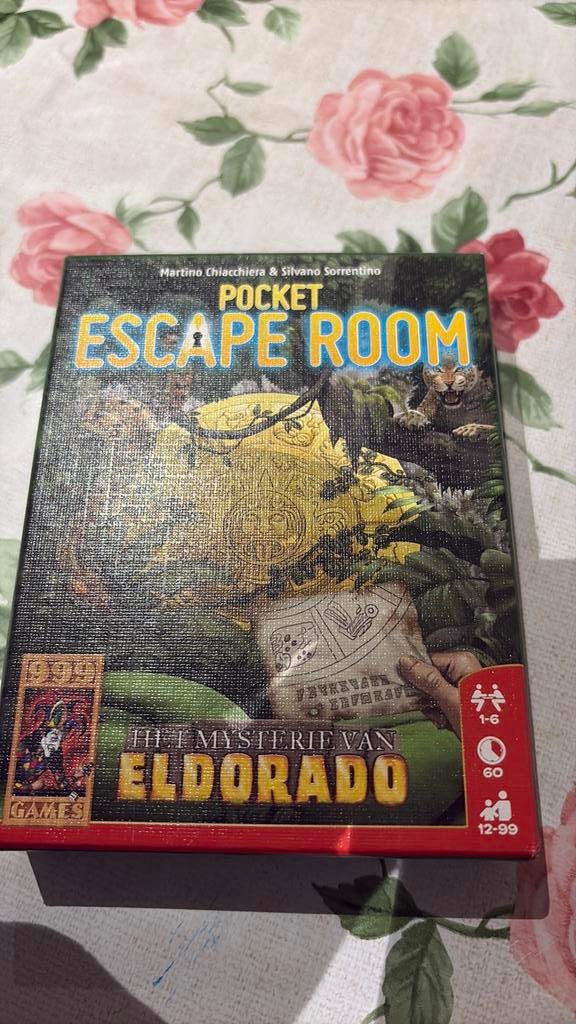Pocket Escape Room - Het mysterie van Eldorado, Ophalen, Zo goed als nieuw