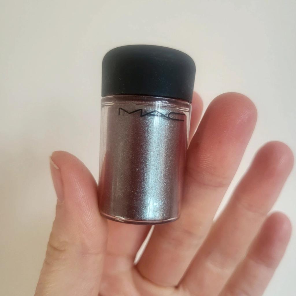 Mac pigment powder Blue brown AC4 make up, Ophalen of Verzenden, Goud, Make-up