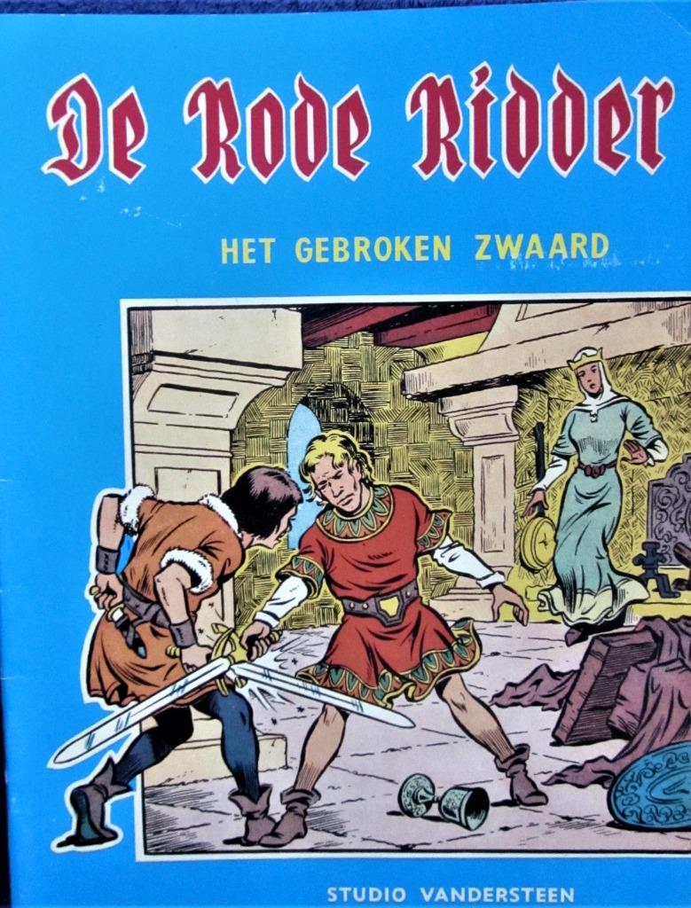 STRIPS- DE RODE RIDDER, ALLEN IN NIEUWSTAAT,GEEN EERSTE DRUK, Ophalen of Verzenden, Zo goed als nieuw, Studio Vandersteen