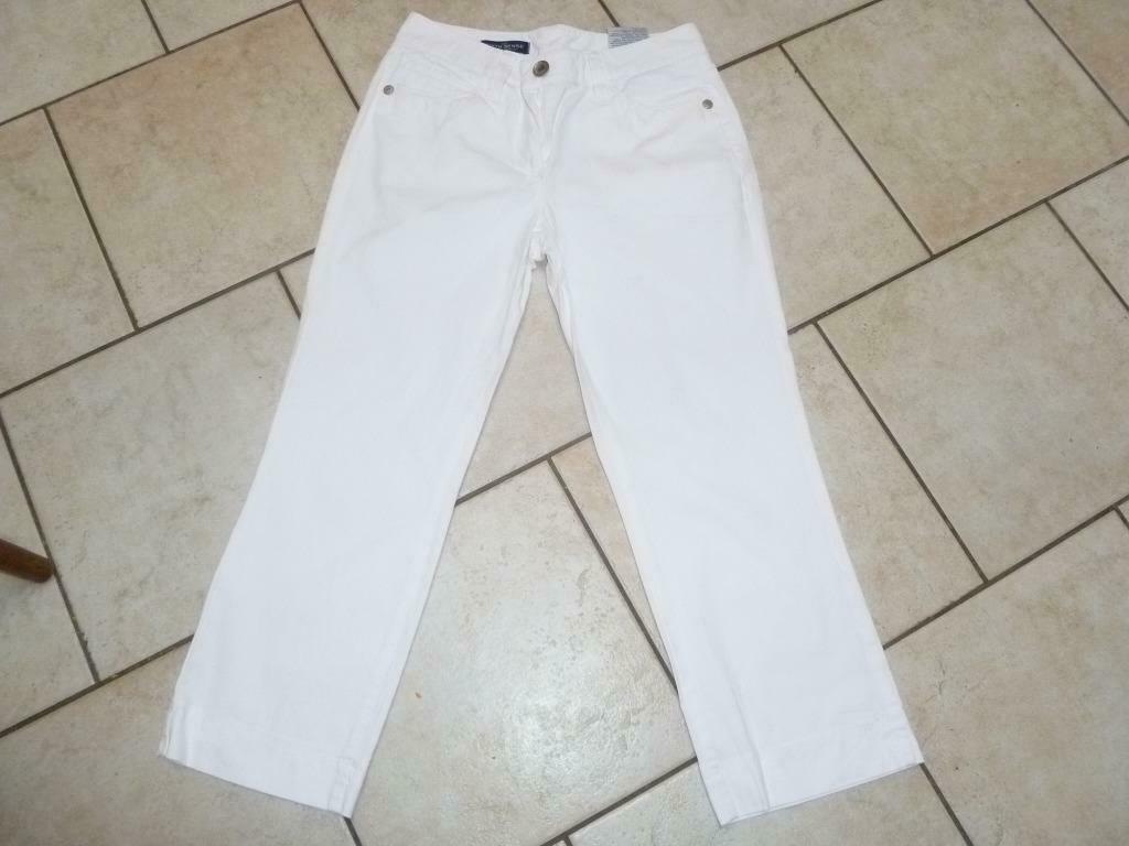 pantalon blanc taille 36, Enlèvement ou Envoi, Comme neuf, Taille 36 (S), Blanc