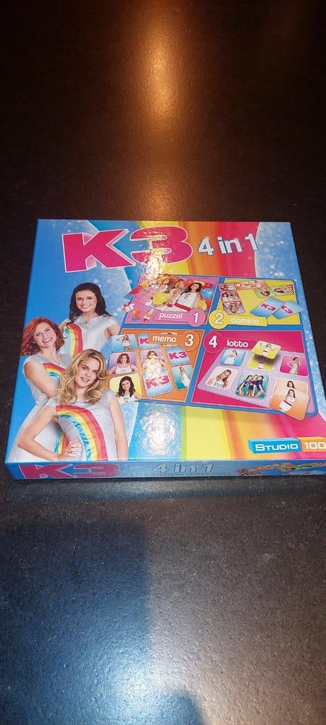 K3 spel 4 in 1, Enlèvement ou Envoi, Utilisé