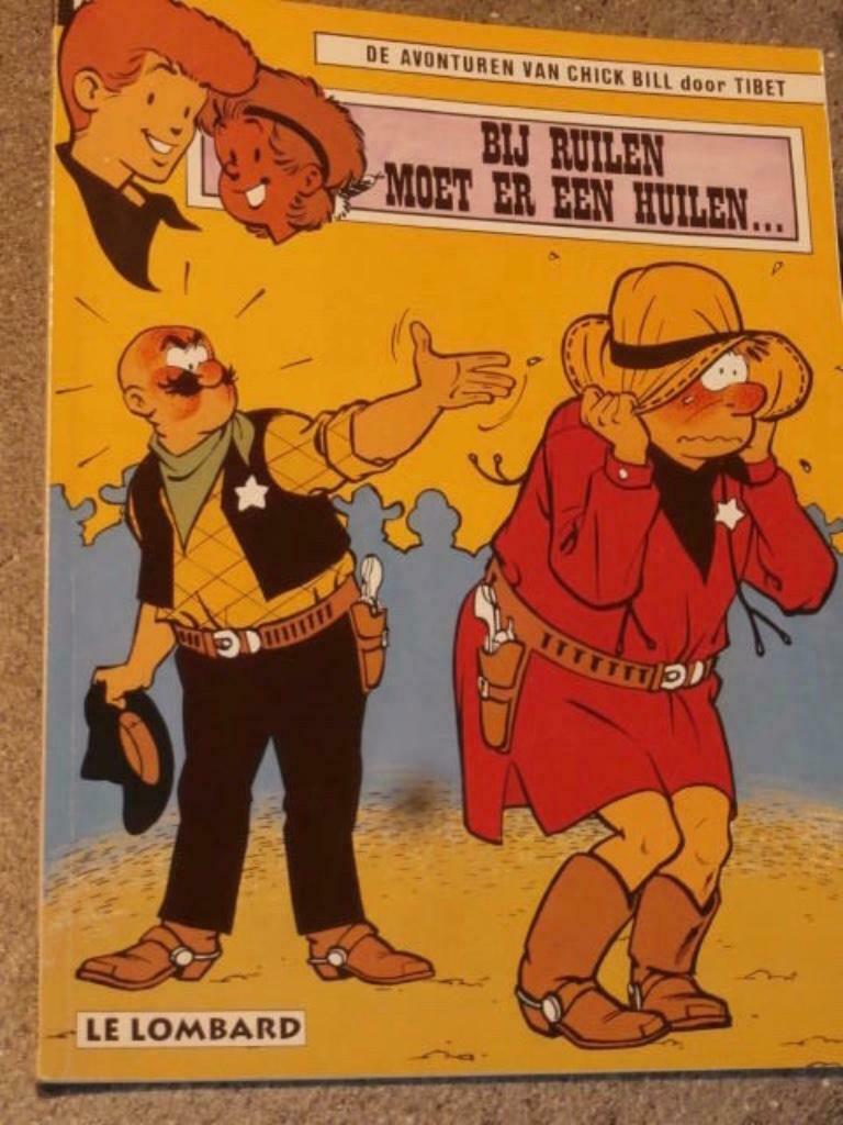 De avonturen van Chick Bill : Bij ruilen moet le huilen, Boeken, Tibet, Eén stripboek, Nieuw, Ophalen of Verzenden