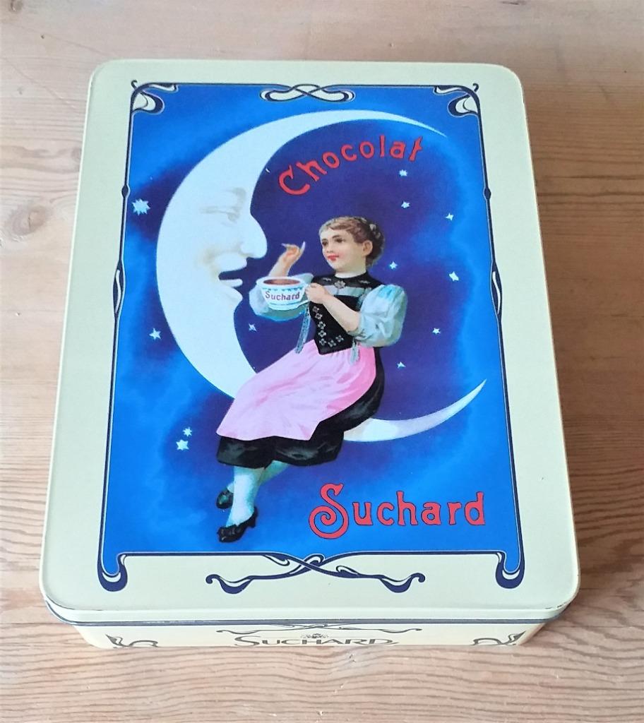Boîte en métal chocolat Suchard - 1999, Enlèvement ou Envoi, Utilisé