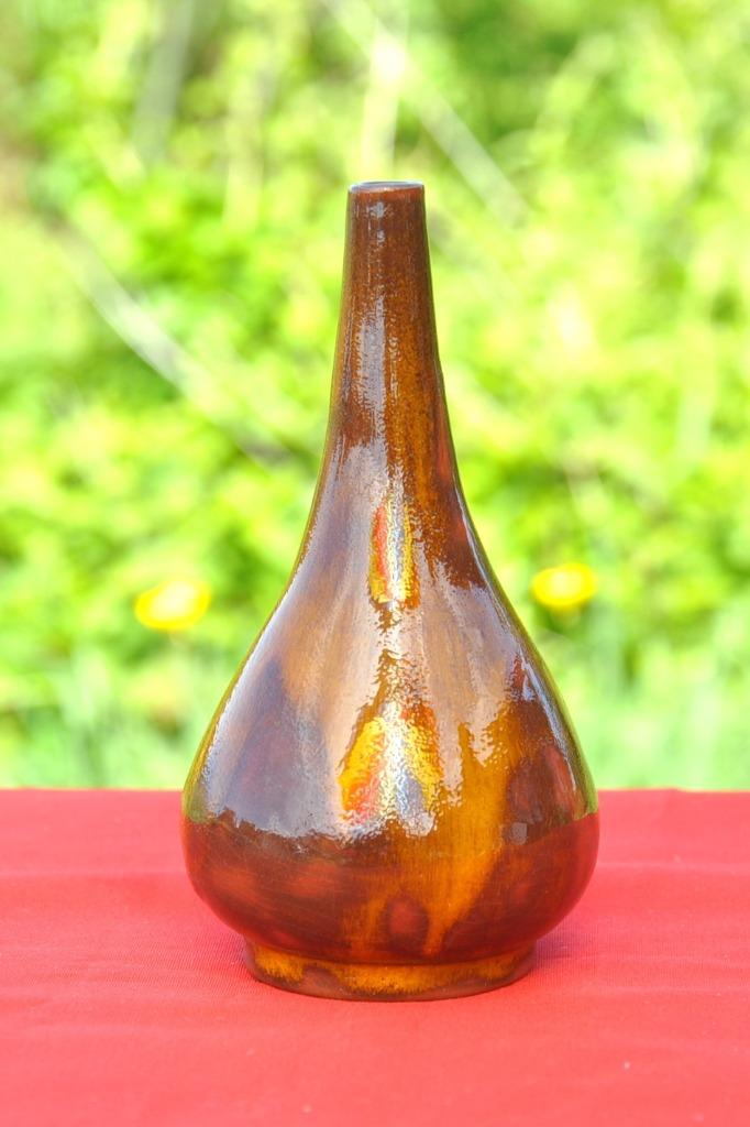 vase soliflore terre cuite emaillée, Enlèvement ou Envoi