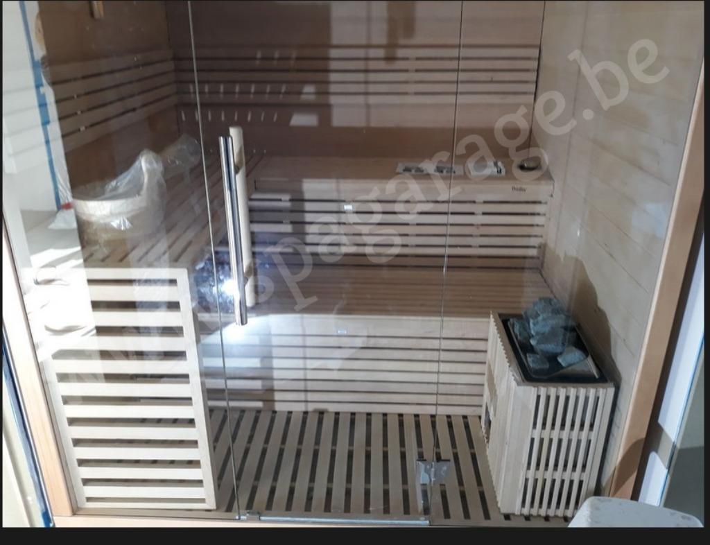 Toonzaalmodel / Europese Finse sauna 6 personen 200 x 170 x, Ophalen, Nieuw