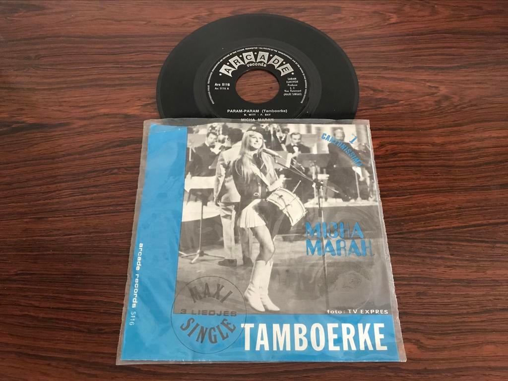 Vinyl Micha Marah Tamboerke / ik ben zeventien, Enlèvement ou Envoi