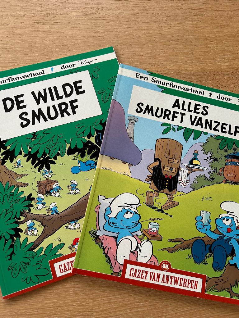 Strips ‘De smurfen’, Enlèvement, Comme neuf