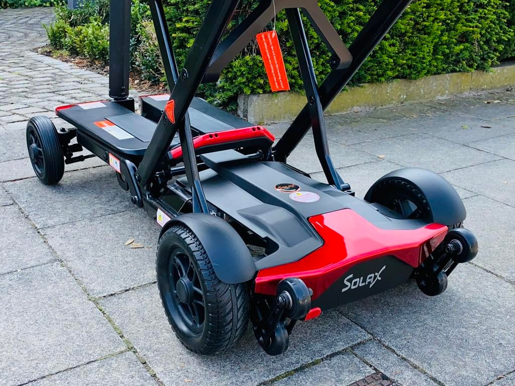 Super pratique – s’ouvre et se plie avec une télécommande, Enlèvement ou Envoi, Pliant, Comme neuf, Fauteuil roulant électrique