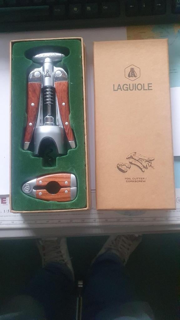 Laguiole Foil Cutter & Corkscrew, Ophalen, Nieuw