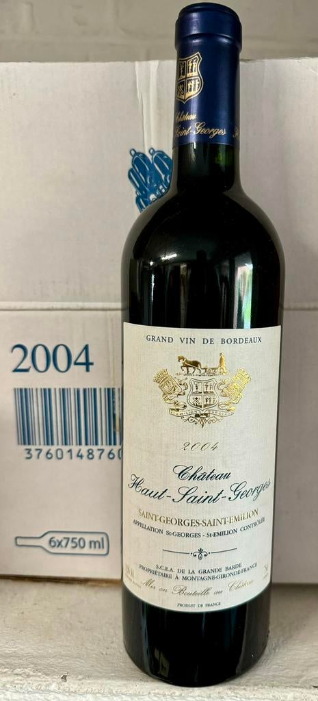 Chateau Saint -Georges 2004 - 3 flessen, Ophalen, Frankrijk, Rode wijn