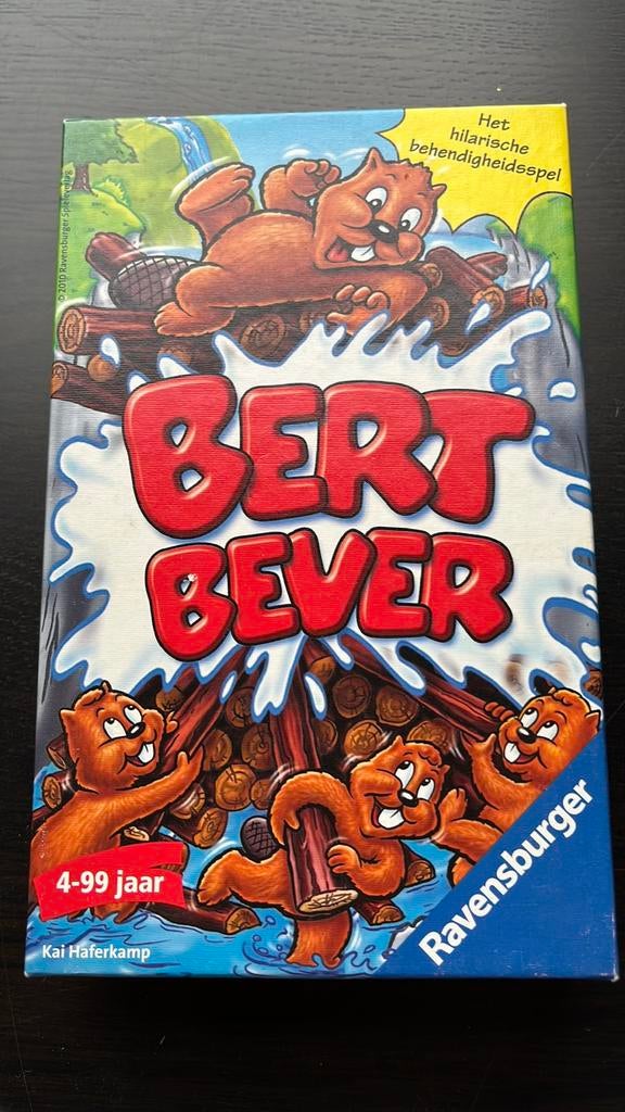 Bert bever kaartspel 4+ nieuw 10 eur nu 5 eur, Hobby en Vrije tijd, Ophalen, Zo goed als nieuw