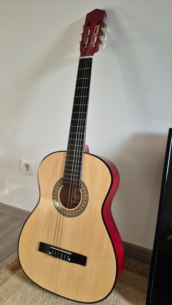 Gitaar Candelas met tasje, Muziek en Instrumenten, Ophalen, Zo goed als nieuw, Klassieke of Spaanse gitaar