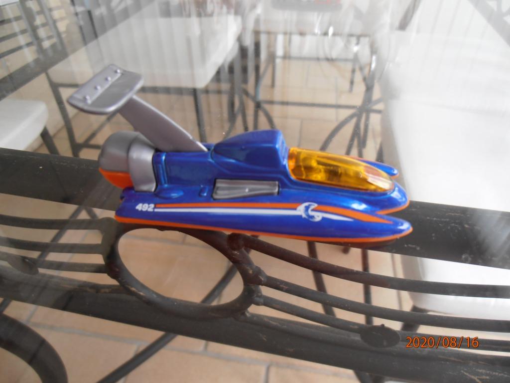 Hydroplane miniature "Matchbox" – Mattel 1/70 (1998), Ophalen of Verzenden, Gebruikt, Overige typen