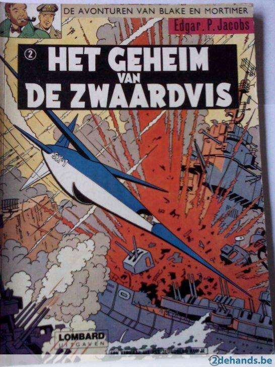 Blake en Mortimer. Strip. Het geheim van de zwaardvis., Une BD, Enlèvement ou Envoi, Utilisé