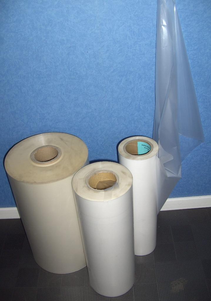 FOLIE TRANSPARANT MELK WIT 44 CM 12 Micron ROL 35, Ophalen of Verzenden, Nieuw