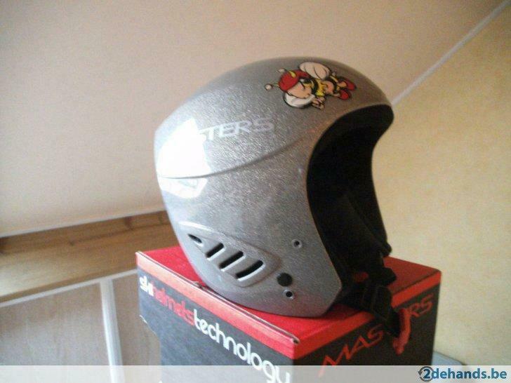 Kinder ski helm van het merk Masters, Gebruikt, Ski