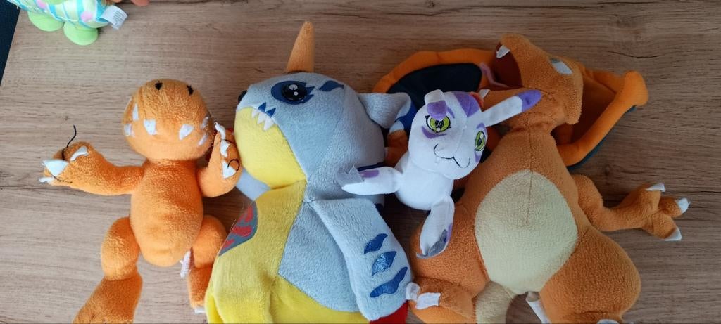 4 knuffels Pokemon, Ophalen