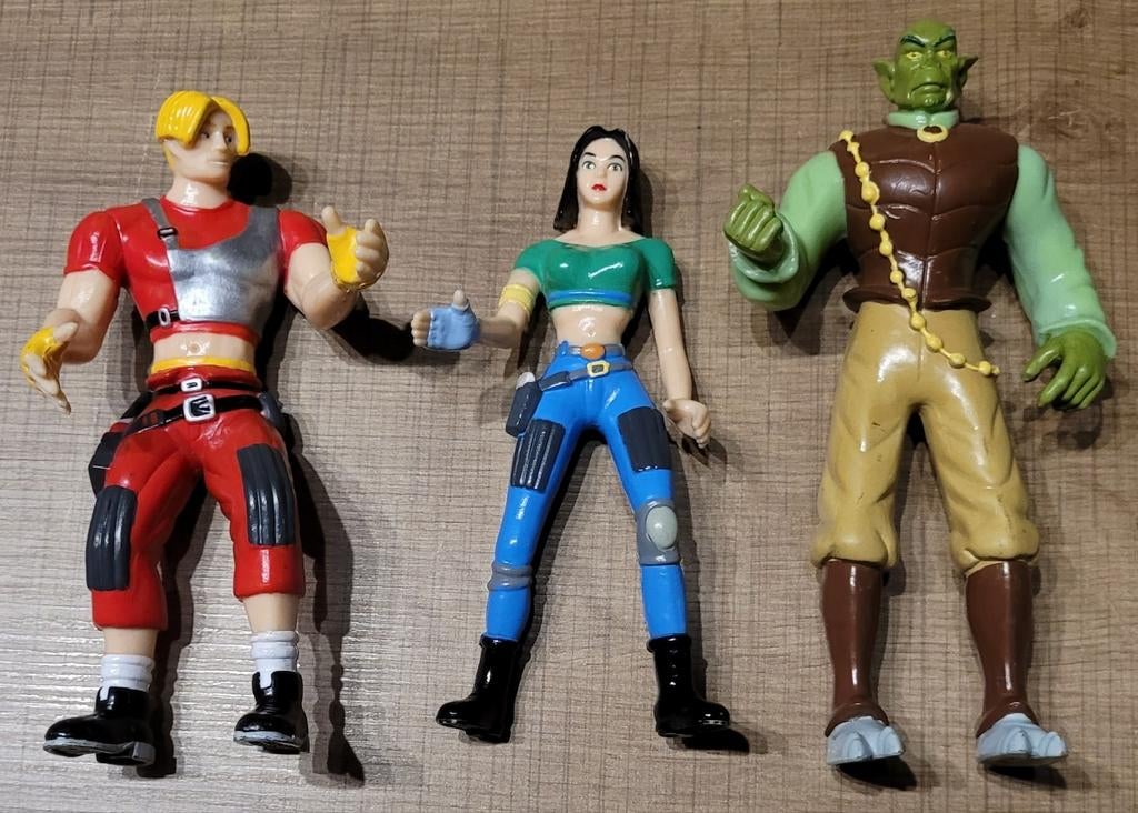 Flash Gordon: reeks actiefiguren, Ophalen of Verzenden, Zo goed als nieuw