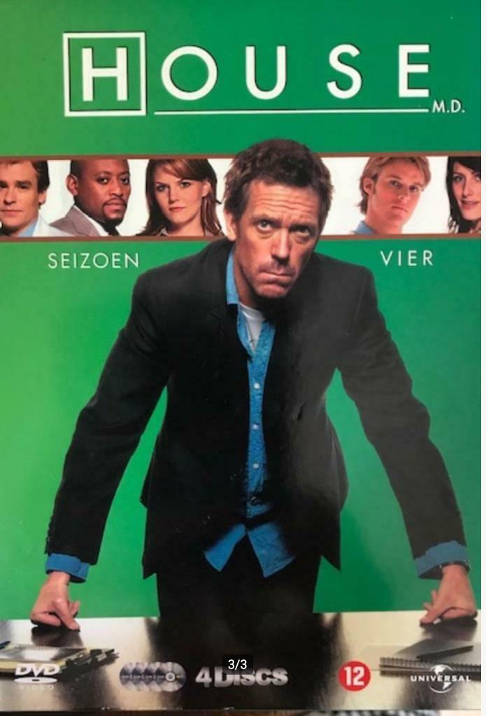 House M.D. Serie 1,2,4 (prijs staat per DVD's), Cd's en Dvd's, Ophalen