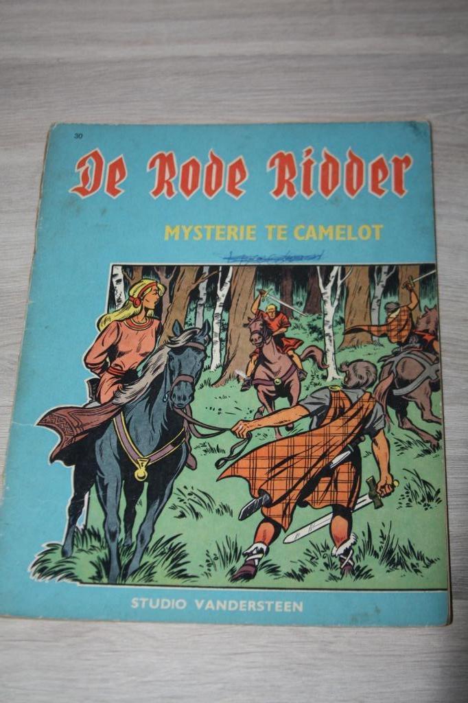 1e druk nr 30 , De Rode Ridder ( Willy Vandersteen ) 1966, Enlèvement ou Envoi, Willy Vandersteen, Une BD, Utilisé