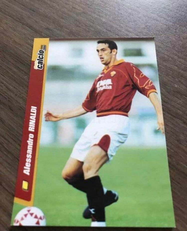 Planeta Calcio 227 AS Roma - Alessandro Rinaldi, Verzamelen, Ophalen of Verzenden, Zo goed als nieuw, Spelerskaart