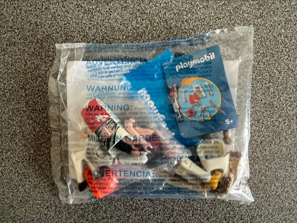 Playmobil Multi Play holbewoner coureur schilder (nr 9854), Kinderen en Baby's, Speelgoed | Playmobil, Ophalen of Verzenden, Nieuw