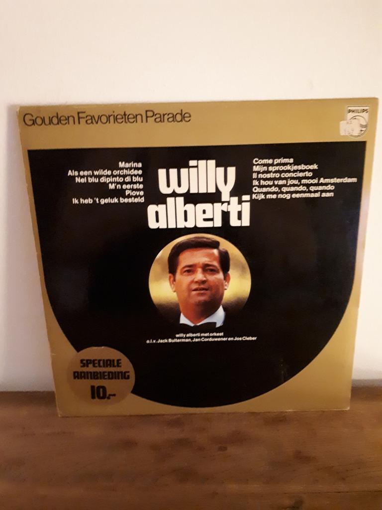 LP : Willy Alberti, Cd's en Dvd's, Ophalen of Verzenden, Zo goed als nieuw
