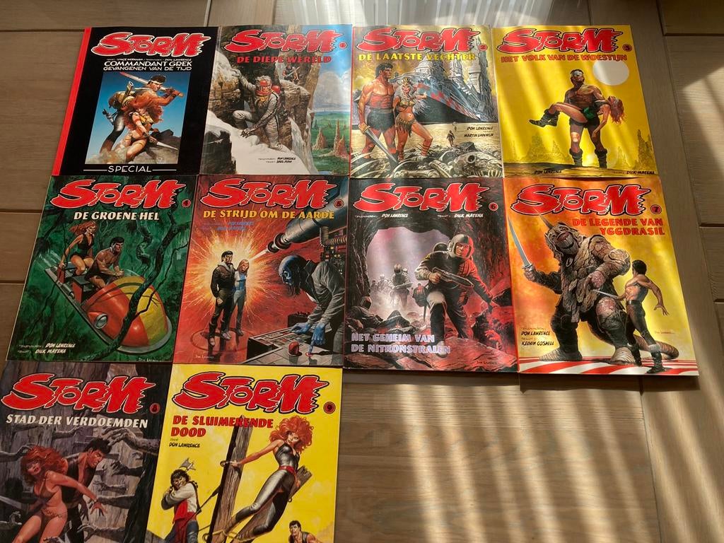 Storm, Enlèvement ou Envoi, Utilisé, Don Lawrence, Plusieurs comics