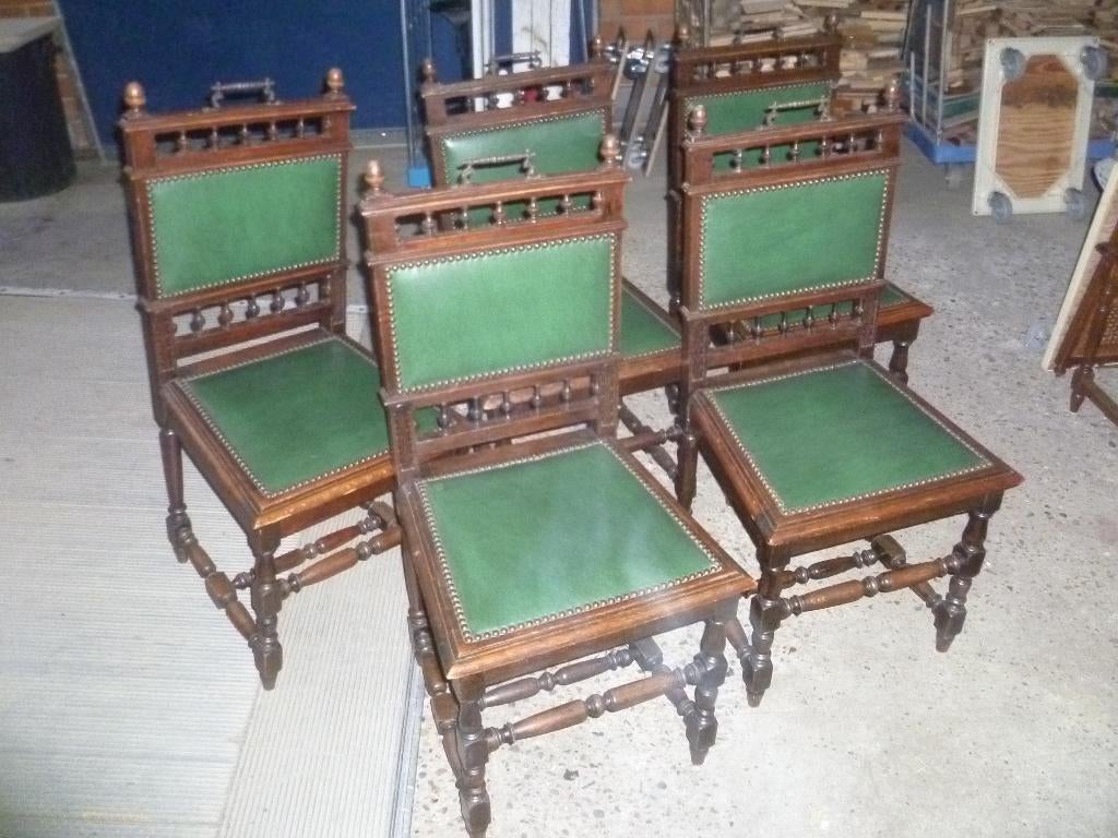 5 MOOIE MECHELSE STOELEN, Antiek en Kunst, Ophalen