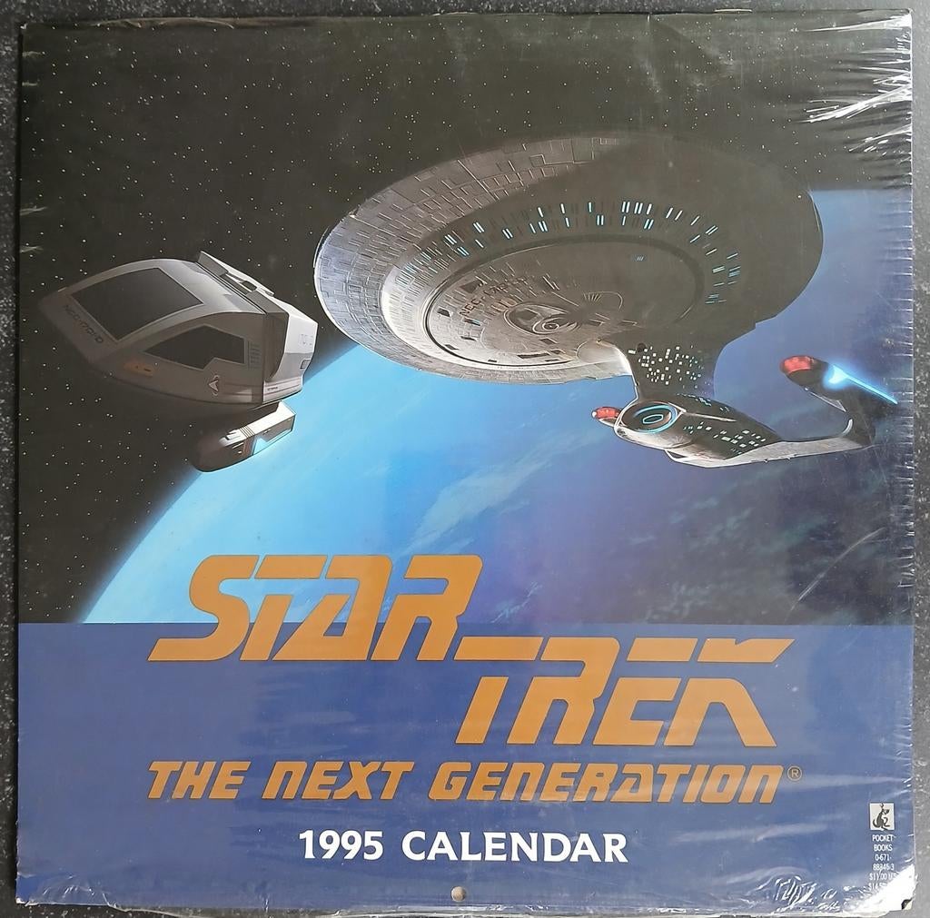 Star Trek-kalender 1995 Collector 3535, Cd's en Dvd's, Ophalen of Verzenden, Zo goed als nieuw