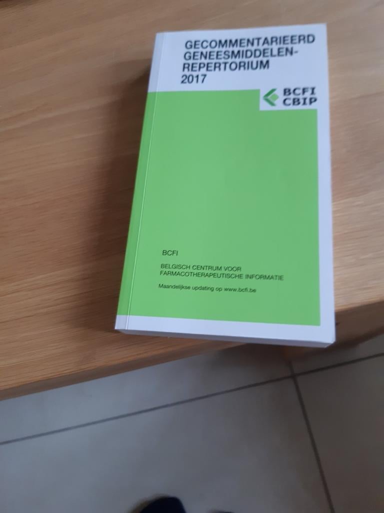 Gecommentarieerd Geneesmiddelenrepertorium., Boeken, Ophalen of Verzenden, Nieuw