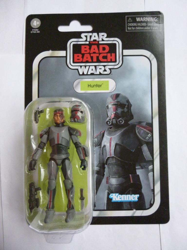 STARWARS VINTAGE COLLECTION THE BAD BATCH VC268"HUNTER"2023, Ophalen of Verzenden, Zo goed als nieuw, Actiefiguurtje