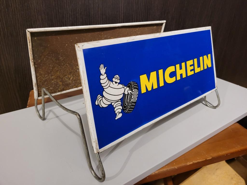 Michelin-bandendisplay vintage design N 1, Verzamelen, Ophalen of Verzenden, Gebruikt, Reclamebord