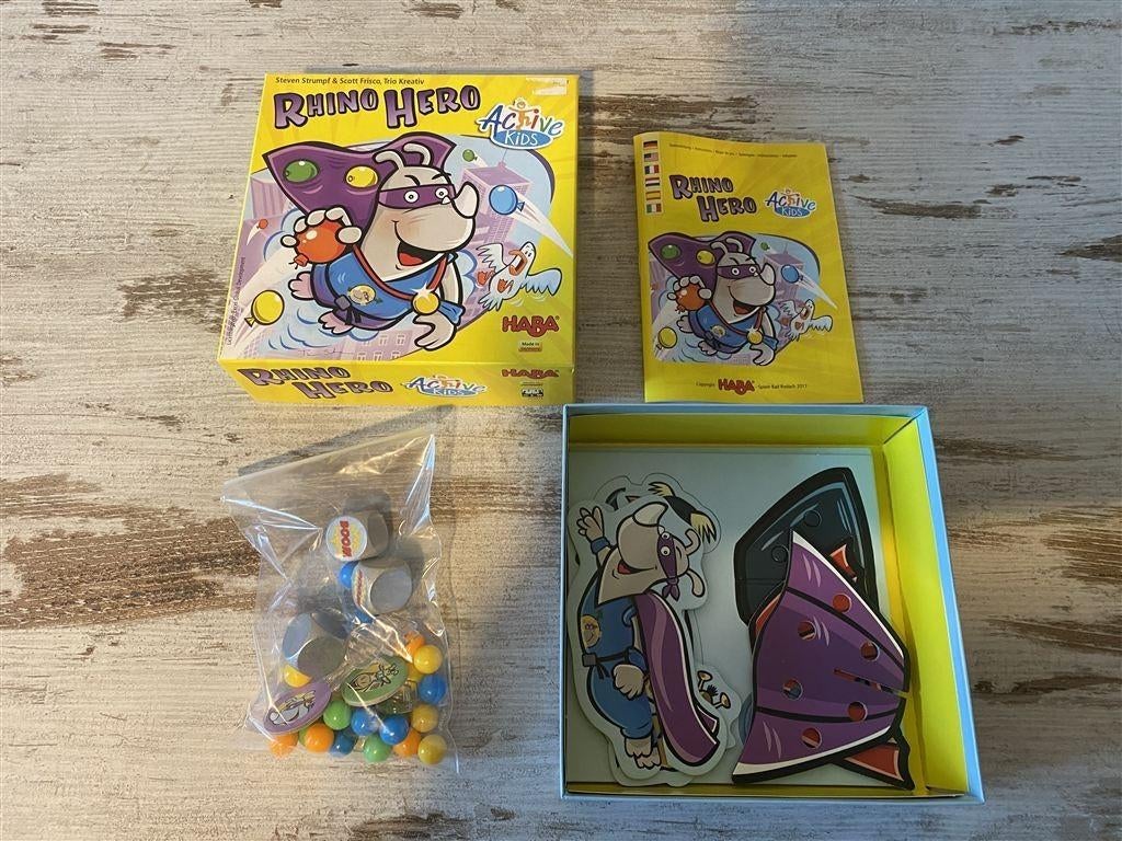 Rhino hero een spel van HABA [s660], Verzenden, Zo goed als nieuw