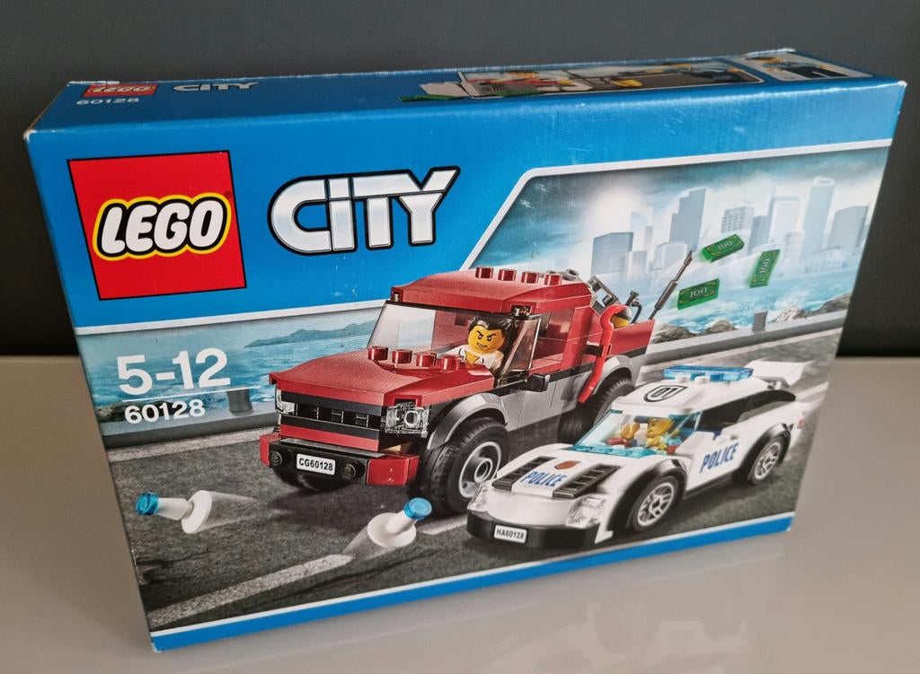 LEGO 60128 - The Chase - compleet met doos en instructies, Ophalen of Verzenden, Lego