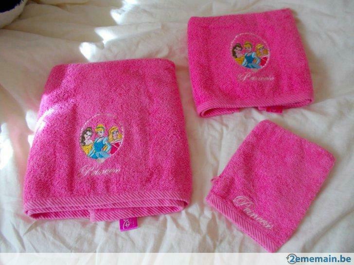 lot de serviettes disney princesses, Neuf