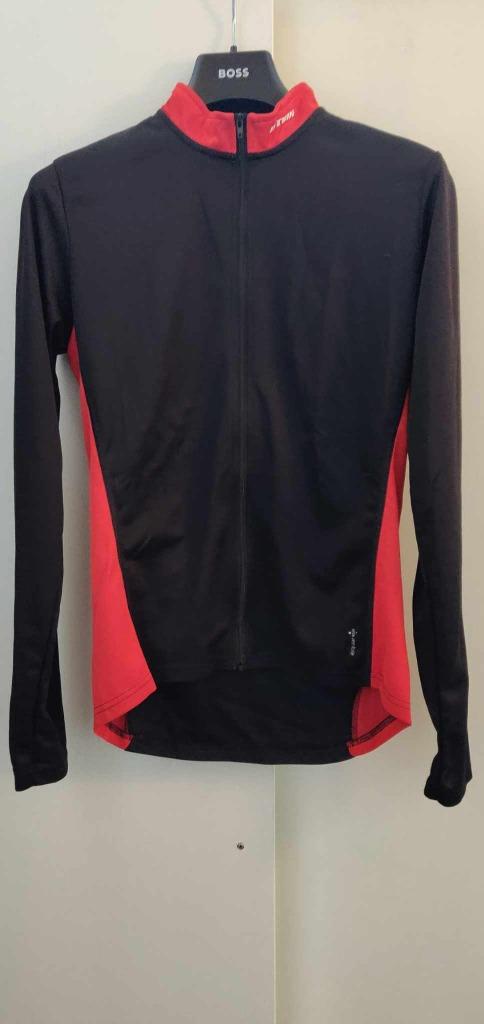 Fietsshirt lange mouw, Fietsen en Brommers, Fietsaccessoires | Fietskleding, S, Heren, Ophalen of Verzenden, Zo goed als nieuw