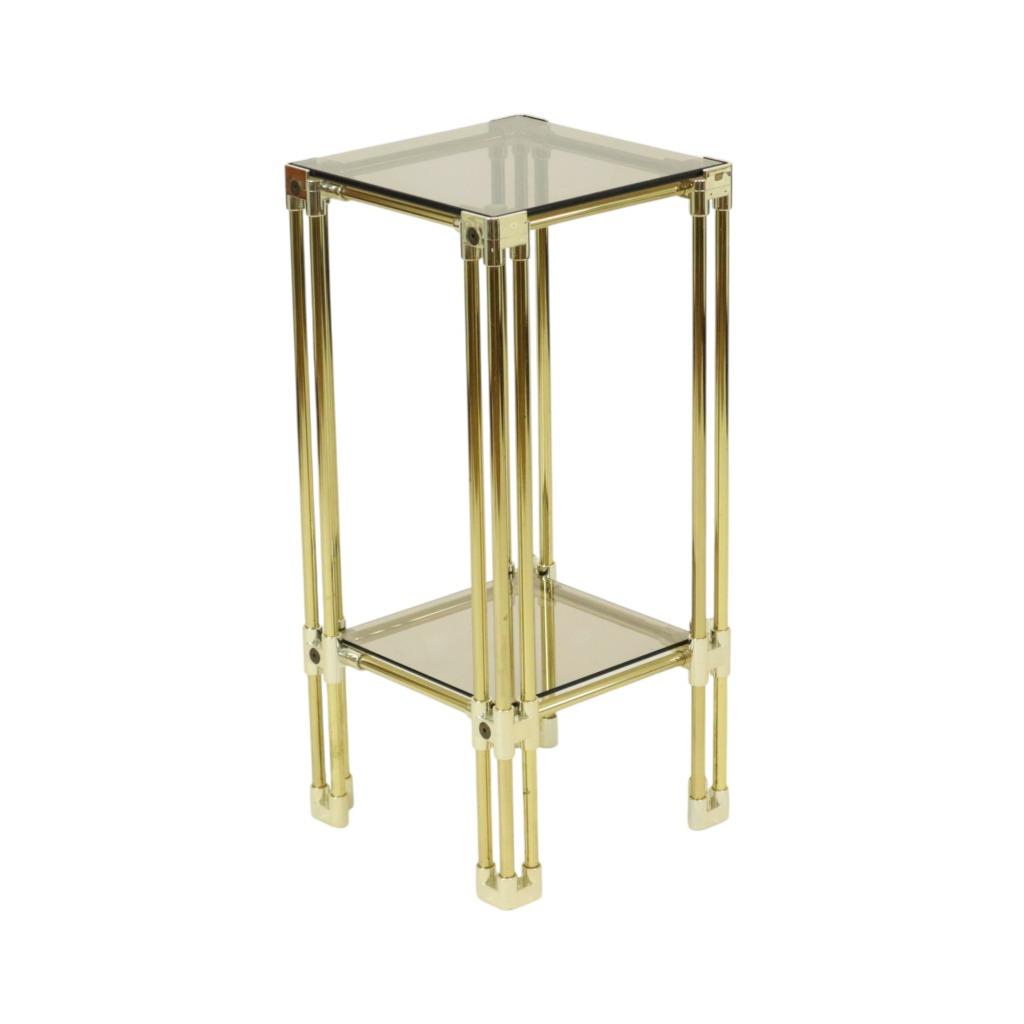 Italiaanse Bijzettafel Plantentafel Hollywood Regency 1970s, Enlèvement ou Envoi